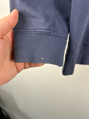 Vintage Nike Mini Swoosh Faded Navy Zip Up Hoodie