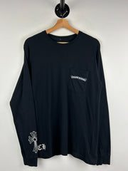 Chrome Hearts Multi Cross Cemetery Black Long Sleeve