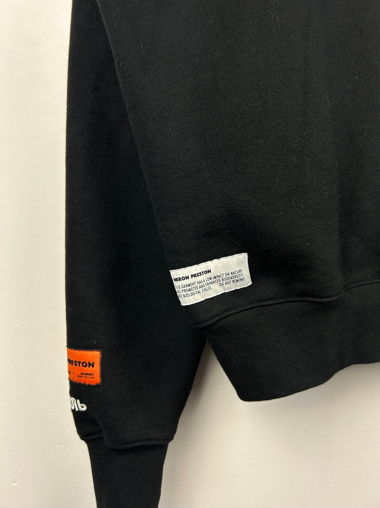 Heron Preston Litho Black Hoodie
