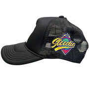 Studio 1999 LA Black Trucker Hat