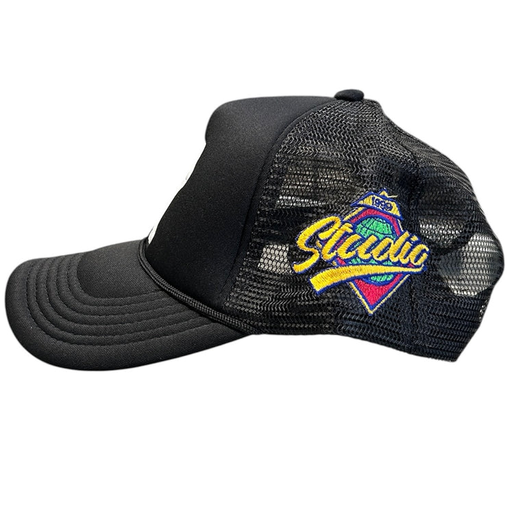 Studio 1999 LA Black Trucker Hat
