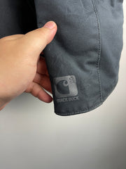 Vintage Carhartt Full Swing Quick Duck Black Hooded Jacket