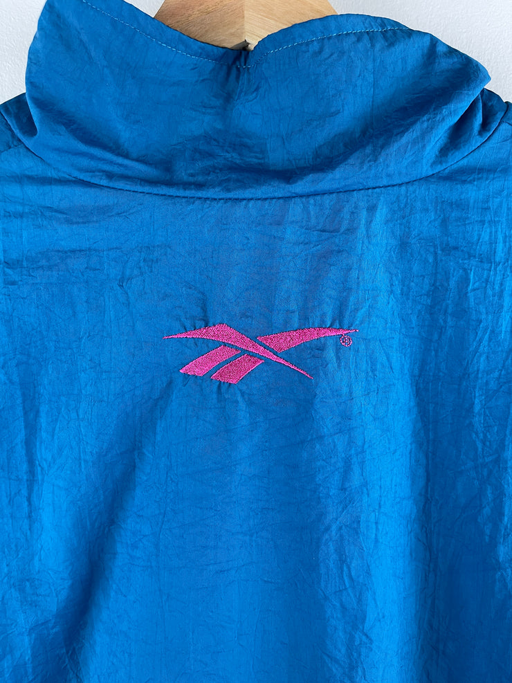 Vintage 90s Reebok Blue & Purple Windbreaker