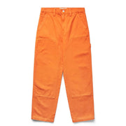 Stussy Canvas Double Knee Orange Pants