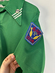 Vintage 60's Nat Nast Creation Green Bowling Embroidered Shirt
