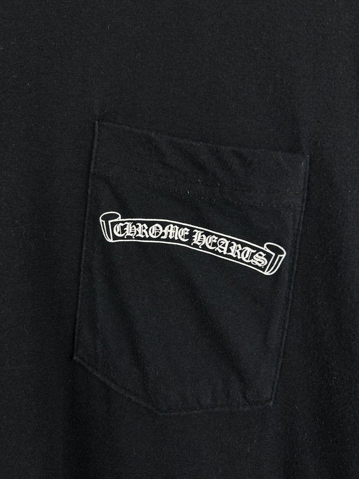 Chrome Hearts Multi Cross Cemetery Black Long Sleeve