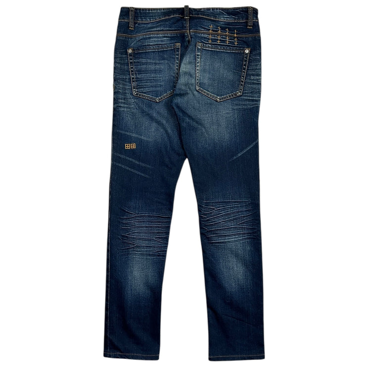 Ksubi Dark Wash Blue Denim Jeans