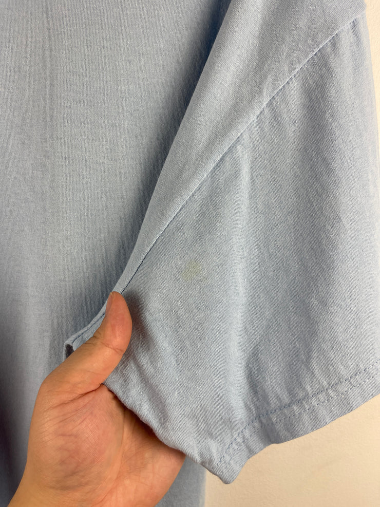 Vintage 2004 Spider Man 2 Movie Promo Baby Blue Tee