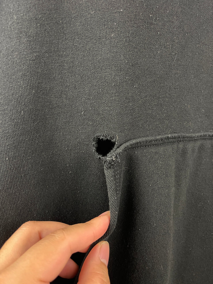 Vintage Carhartt Patch Spellout Black Hoodie