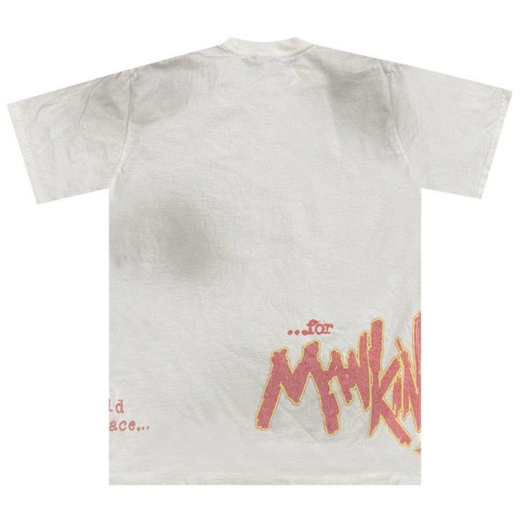 Travis Scott Cactus Jack WWE White Tee