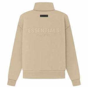 Fear Of God Essentials Sand Full Zip Sweater