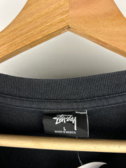 Stussy Script Black Long Sleeve