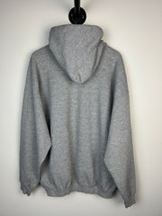 Vintage 90s Nike Mini Swoosh Grey Hoodie