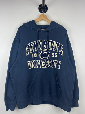 Vintage Jansport Penn State Nittany Lions University Embroidered Navy Hoodie