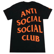 Anti Social Social Club X Undefeated Paranoid Black Tee
