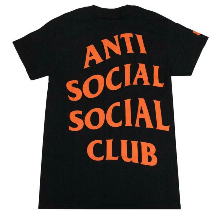 Anti Social Social Club X Undefeated Paranoid Black Tee