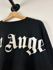 Palm Angels Spellout Black Long Sleeve