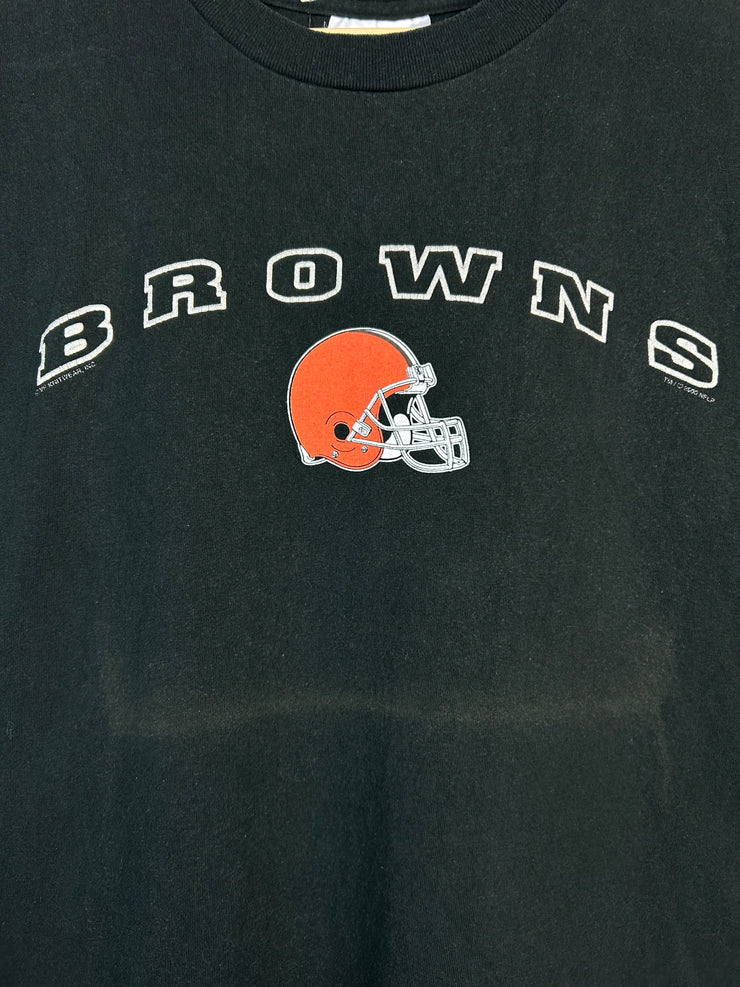 Vintage NFL CSA Cleveland Browns Black Tank Top