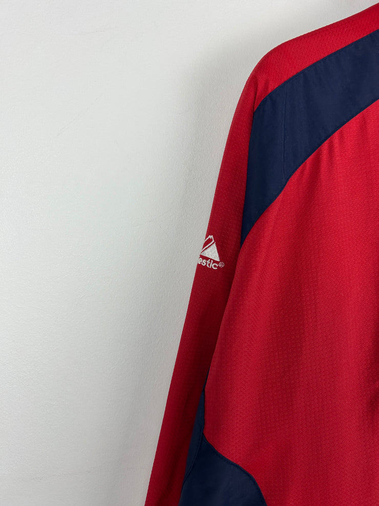 Vintage MLB Majestic St Louis Cardinals Red Windbreaker
