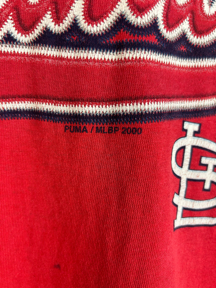 Vintage 2000 Puma St. Louis Cardinals Red Tee