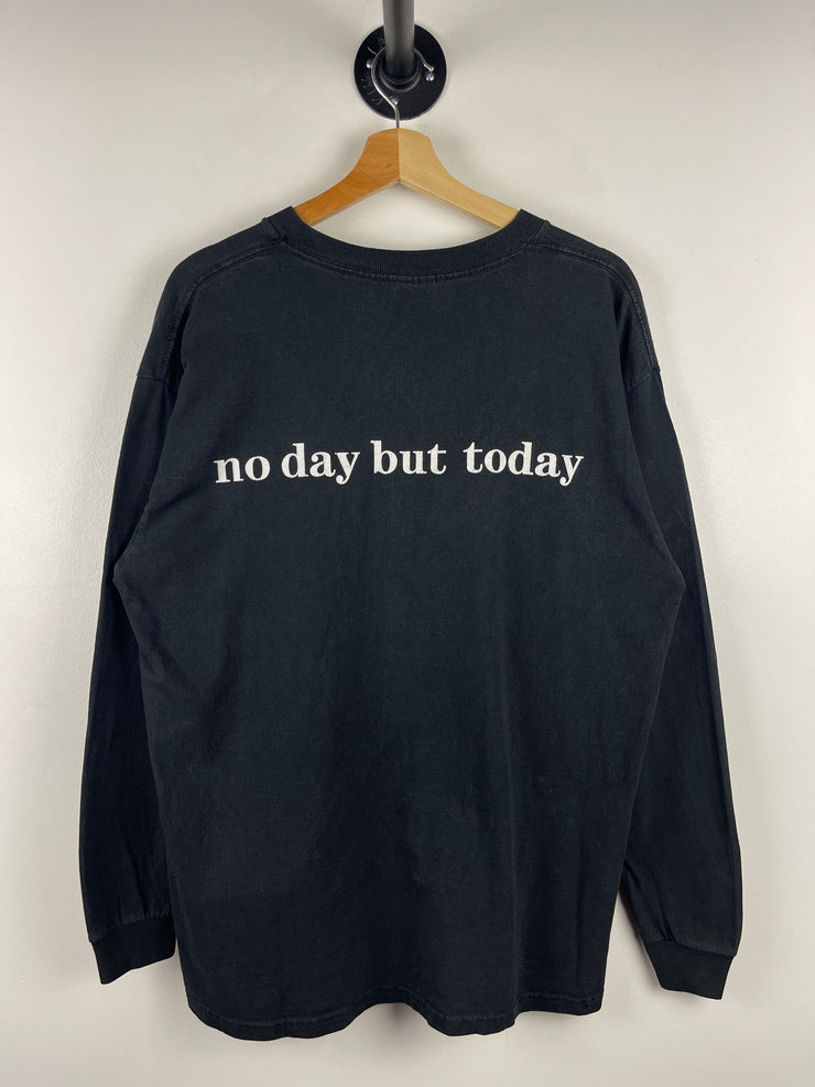 Vintage Rent No Day But Today Black Long Sleeve