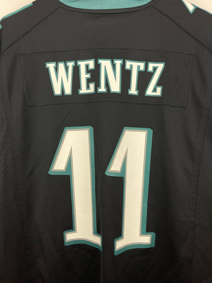 Nike NFL Philadelphia Eagles Wentz Black Football Jersey