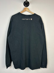 Vintage Carhartt Real Tree Camo Black Long Sleeve