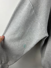 Vintage 90s Russell Athletic Michigan Arc Logo Grey Hoodie