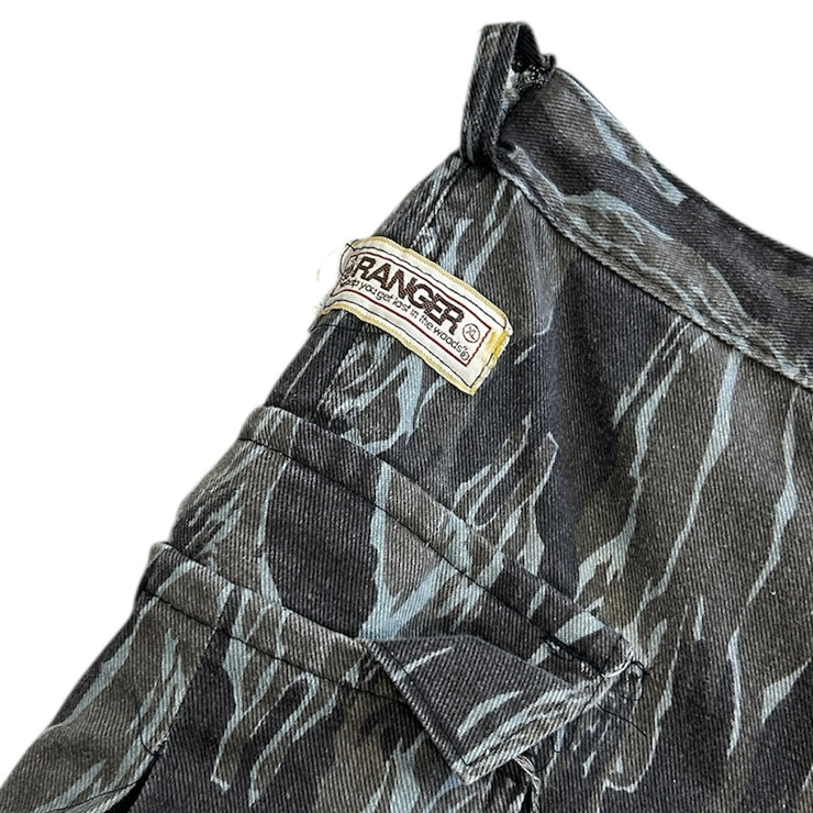 Vintage 90s Ranger Real Tree Camo Reversible Cargo Shorts