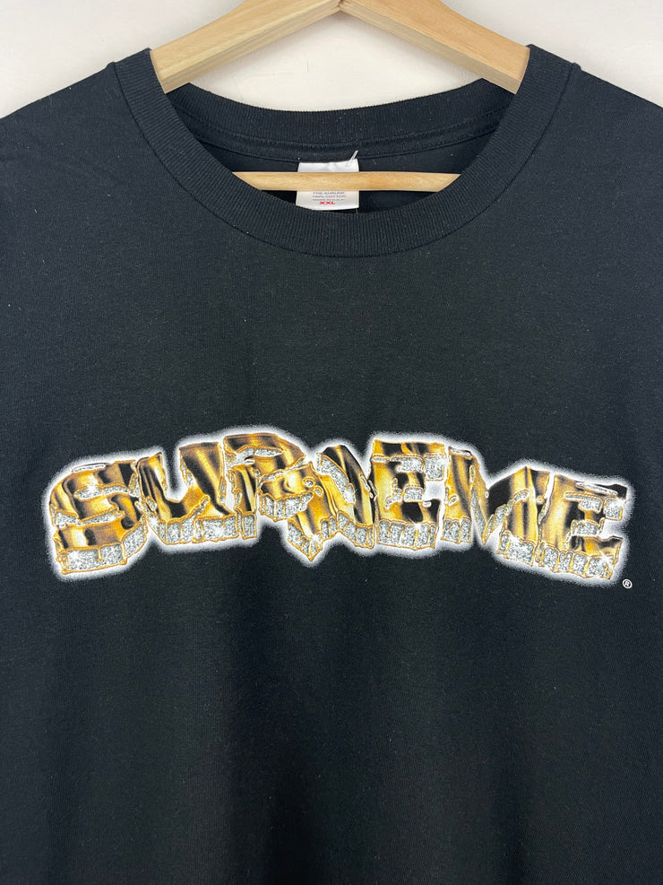 Supreme FW21 Diamond Black Tee