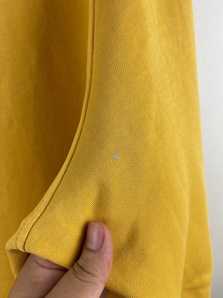 Vintage Nike Mini Swoosh Yellow Crewneck