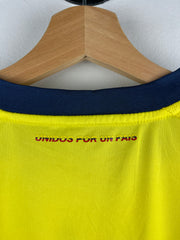 Adidas 2015 Columbia Home Yellow Soccer Jersey