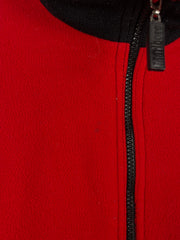 Vintage 90s Marlboro Red & Black Zip Up Fleece