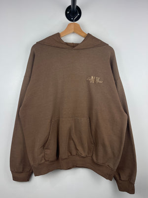 Vintage 90s Las Vegas Embroidered Brown Hoodie