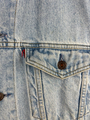 Vintage 90s Levis Light Wash Blue Denim Jacket