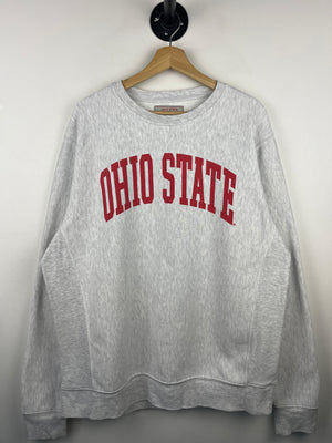 Vintage Ohio State University Spellout Grey Crewneck