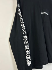 Chrome Hearts Scroll Black Long Sleeve