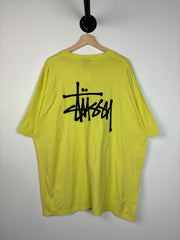 Stussy Basic Stock Yellow Tee