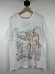 Travis Scott Utopia Circus Maximus Tour White Tee