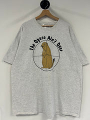 Vintage The Opera Ain't Over Hunting Grey Tee