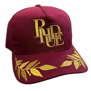 Rhude Podium Maroon Snapback Hat
