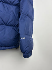 The North Face Nuptse 700 Series Navy Down Filled Puffer Jacket