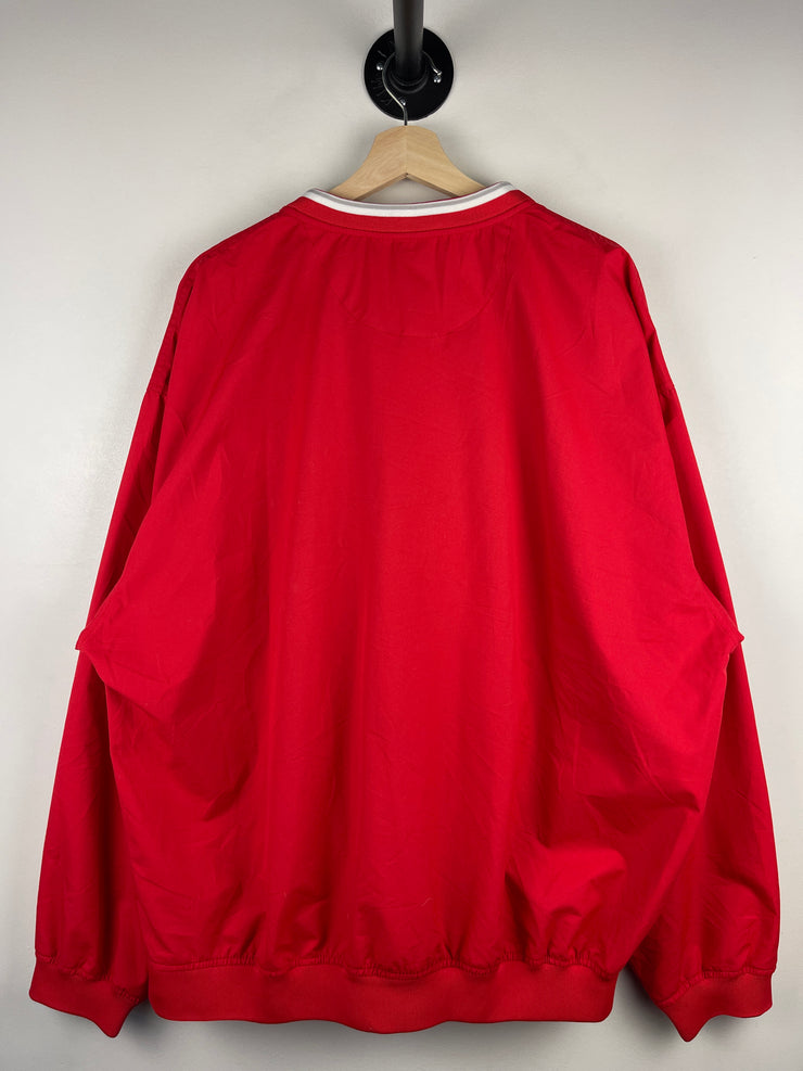 Vintage Nike Ohio State Red Pullover Windbreaker