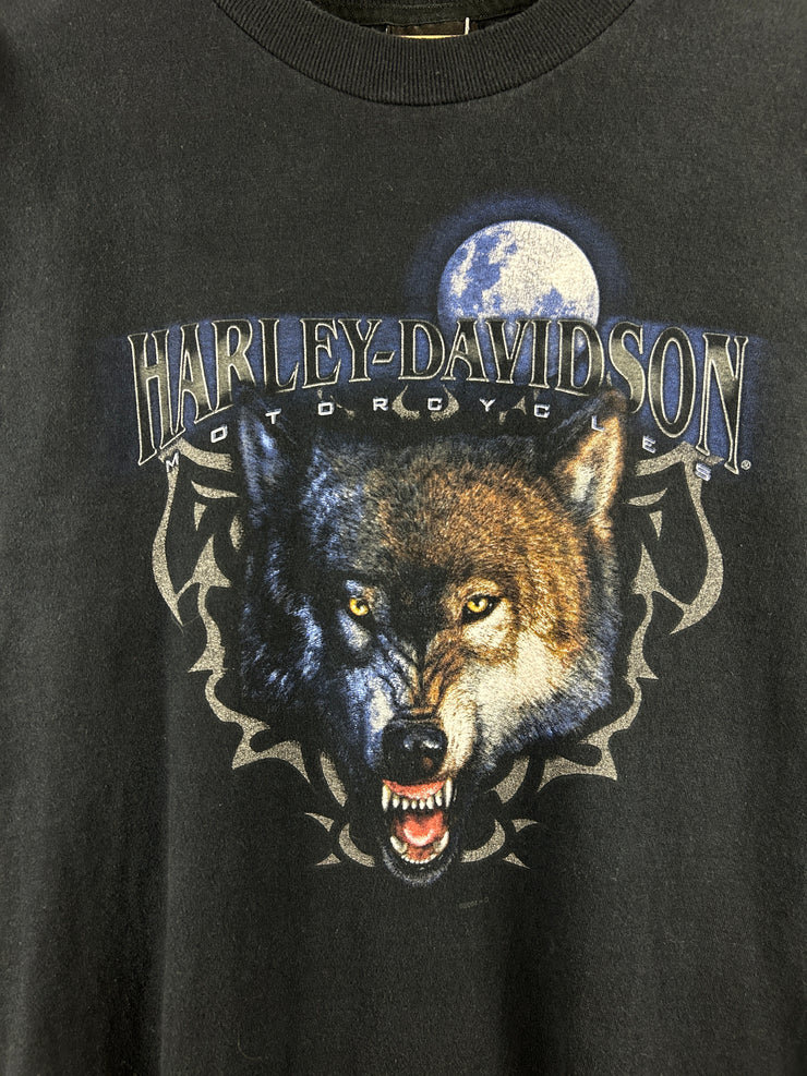 Vintage Harley Davidson Getttsburg Black Tee