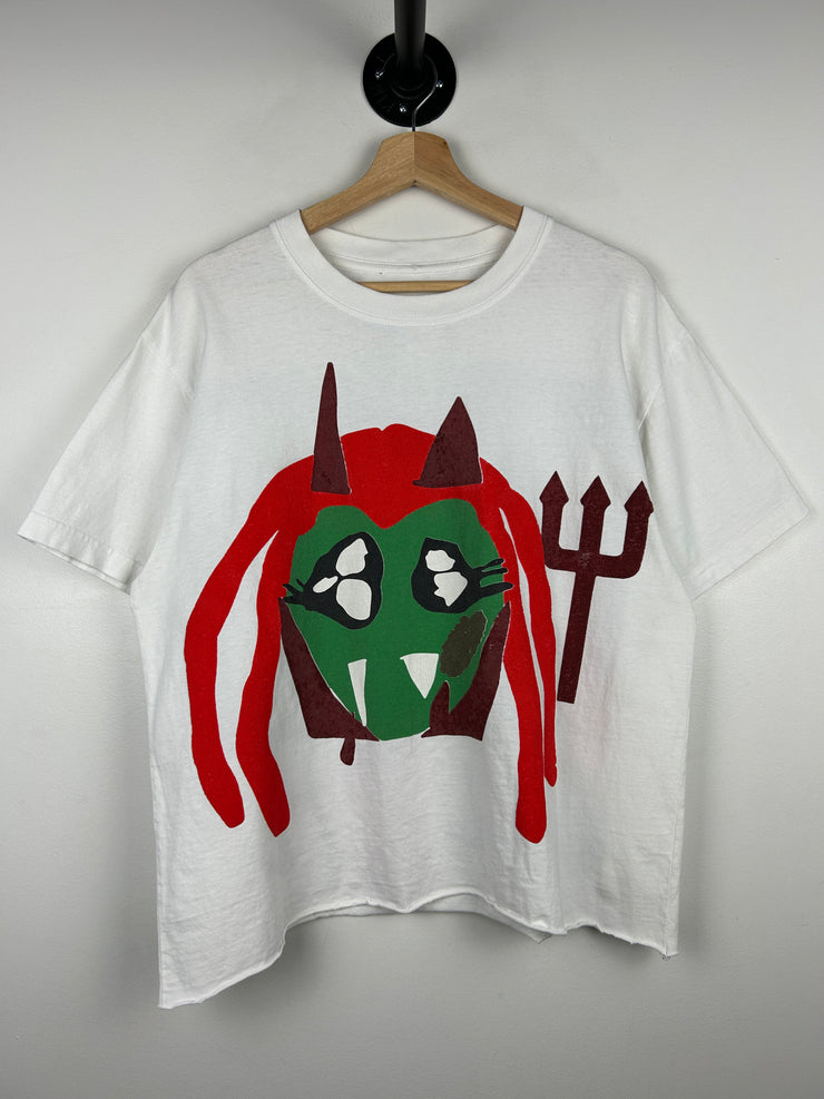 Playboi Carti x Cactus Plant Flea Market 4 WLR King Vamp White Tee