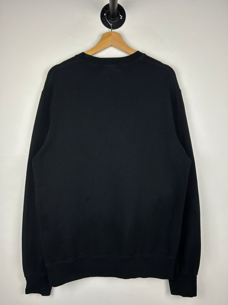 Bape Ape Shall Never Kill Ape Swarovski Black Crewneck