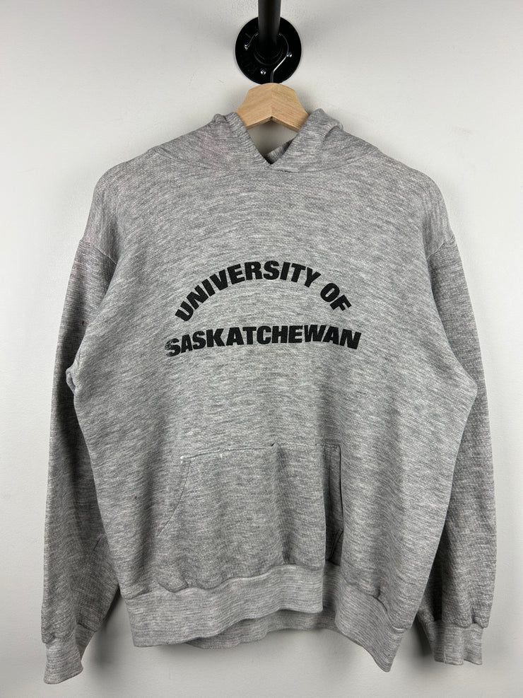Vintage 60s Gym Master University Of Saskatchewan True Vintage Grey Hoodie