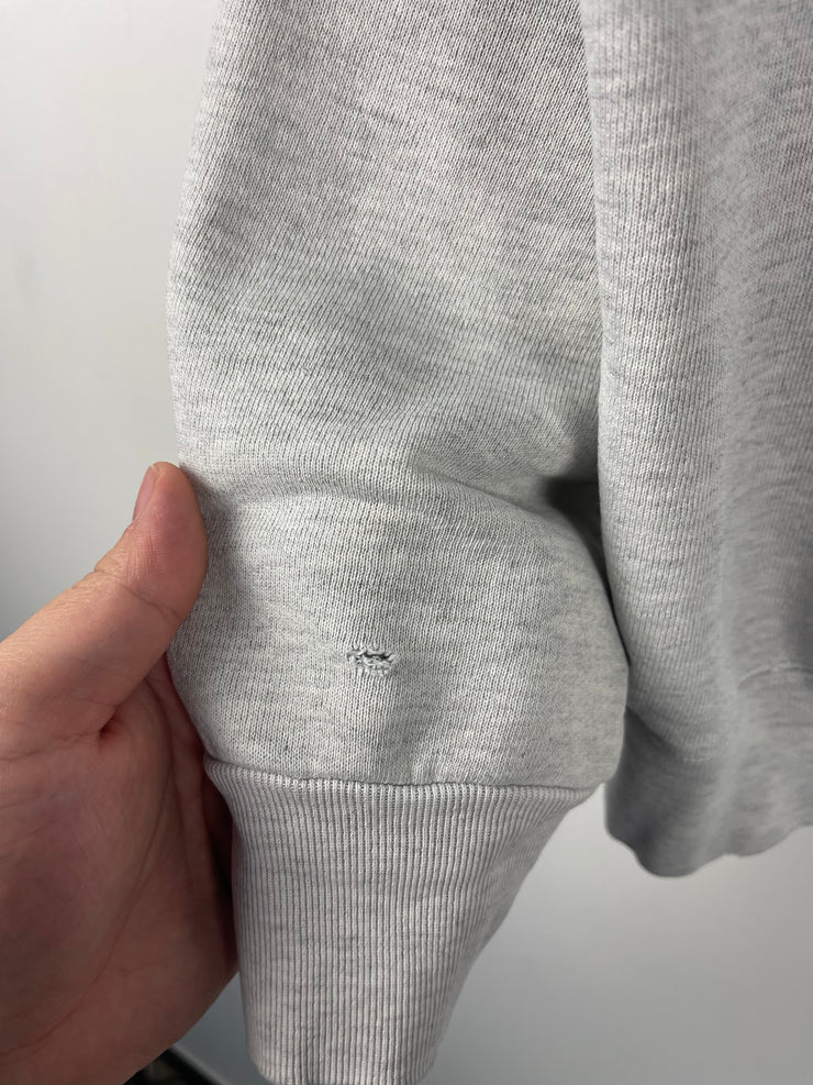 Vintage 90s Penn State Spellout Distressed Grey Crewneck