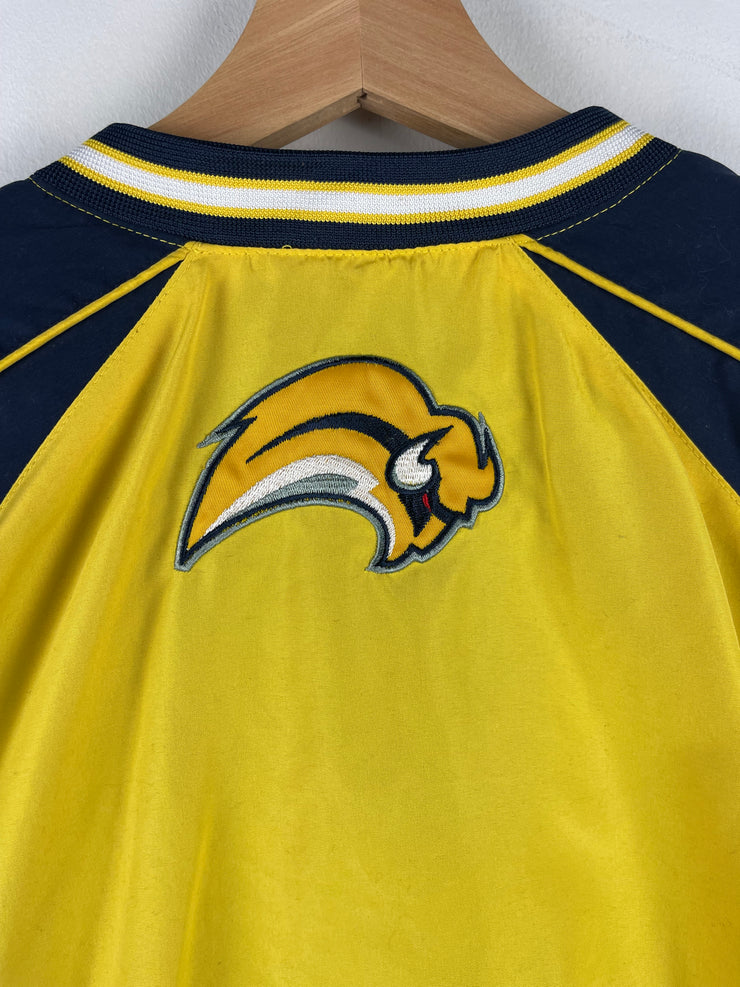 Vintage NFL Buffalo Sabres Navy & Yellow Pullover Windbreaker