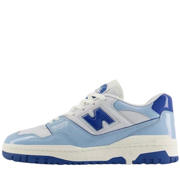 New Balance 550 Chrome Blue Patent